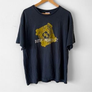 Vintage 2003 Rise Against Band T-Shirt Size XL